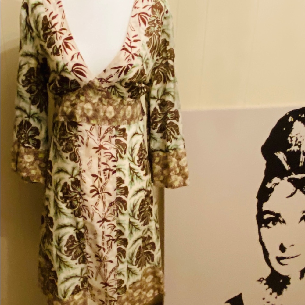 Silk kimono style dress